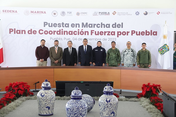 Anuncia Sergio Salomón plan de coordinación ‘Fuerza Por Puebla’