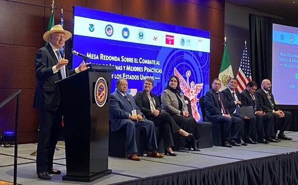 Salazar: coordinación sin precedentes para interrumpir tráfico de armas