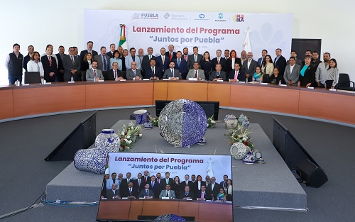 Presentan el programa ‘Juntos por Puebla’