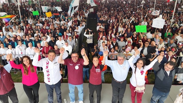Con el segundo piso de la 4T Hidalgo seguirá teniendo desarrollo: Sheinbaum 