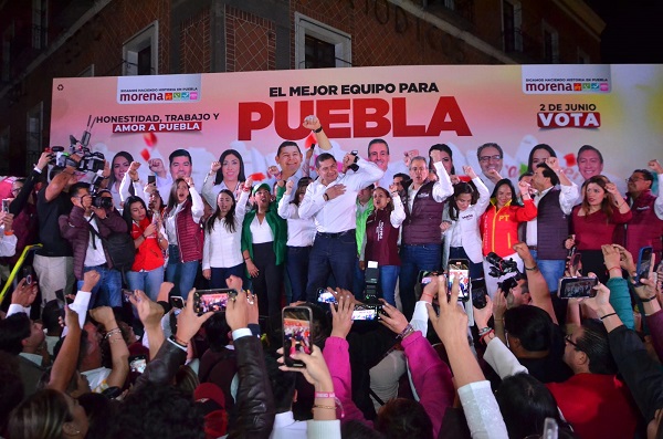 Armenta y Chedraui inician campaña en el corazón de Puebla