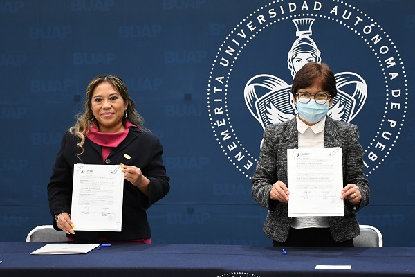 BUAP y USEP firman convenio de colaboración