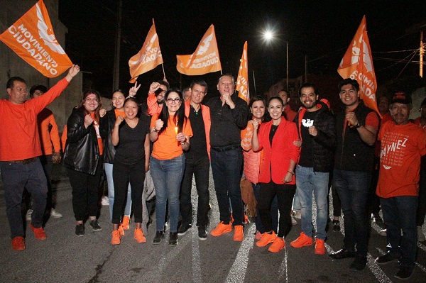 Fernando Morales arranca campaña en la colonia Luis Donaldo Colosio