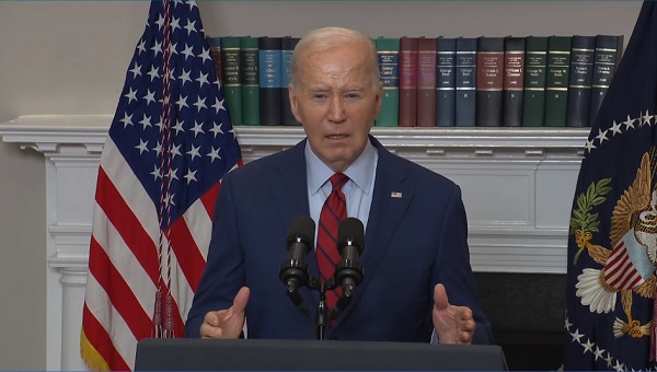 Joe Biden condena violencia en protestas universitarias