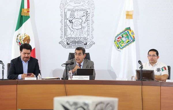 En Puebla se podrá salir a votar en tranquilidad: Sergio Salomón