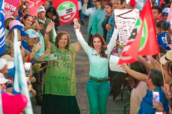 Los mexicanos votarán por la unión y la libertad: Xóchitl