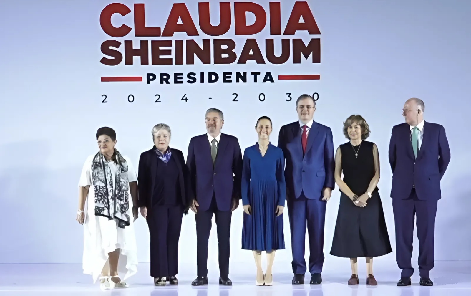 Sheinbaum anuncia a sus primeros seis integrantes de gabinete