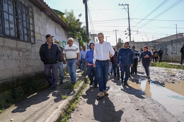 Ayuntamiento de Puebla construirá colector pluvial en Nuevo Paraíso