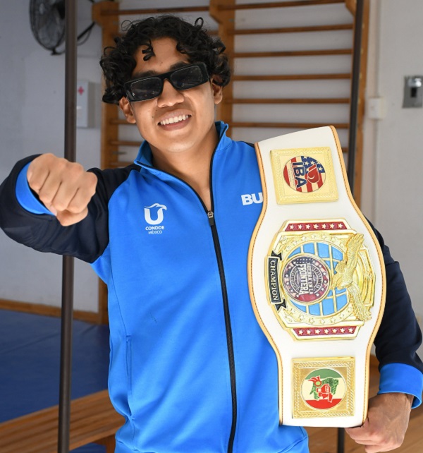 Estudiante de Ingeniería Civil gana campeonato internacional de box