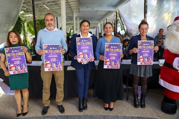 Presentan la campaña de donación de juguetes en San Andrés Cholula