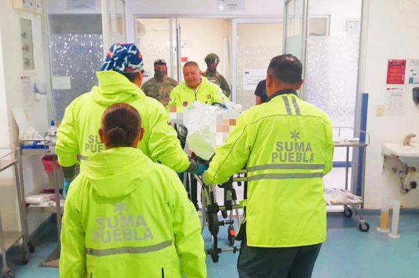 Elemento de la Marina herido en Acatlán fue trasladado a la CDMX