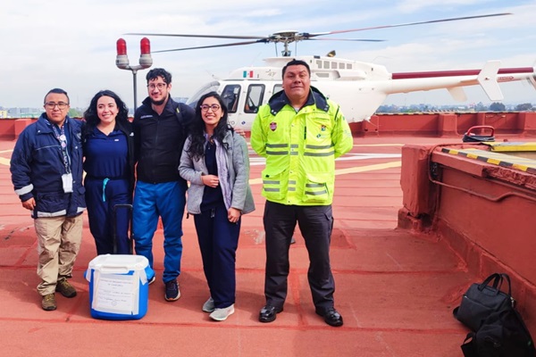 Trasladan hígado donado en Cholula a la Ciudad de México