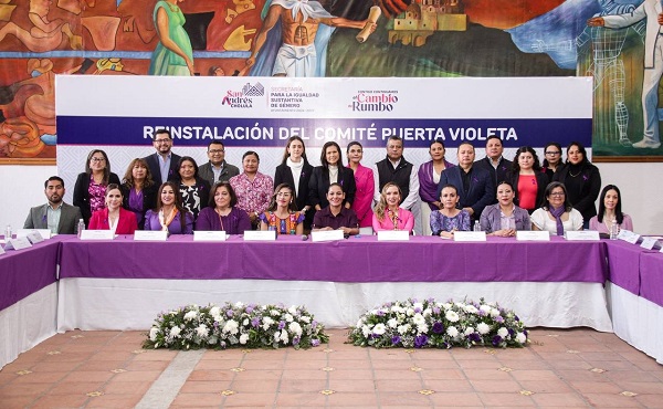 Reinstala San Andrés Cholula Puerta Violeta