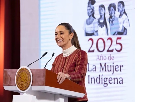 Sheinbaum anuncia el Año de la Mujer Indígena con agenda cultural