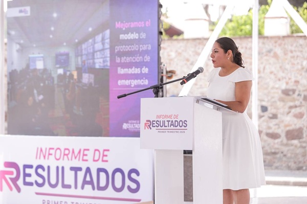 Lupita Cuautle reporta compromisos cumplidos en San Andrés