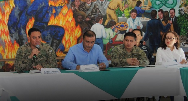 Alcaldes coordinan estrategias de seguridad