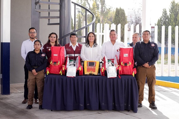 San Andrés Cholula equipa a cuerpos de emergencia