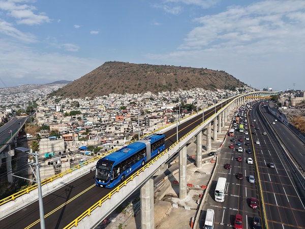 Sheinbaum inicia pruebas del Trolebús Chalco-Santa Marta