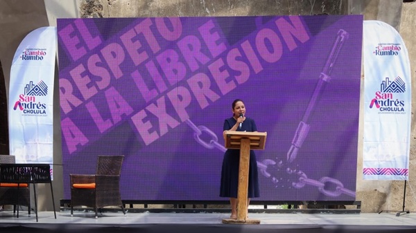 Lupita Cuautle comprometida con la libre expresión