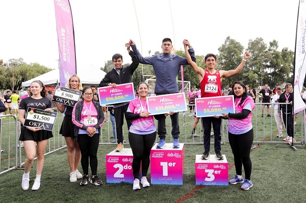 Fortalece San Andrés lazos familiares Medio Maratón