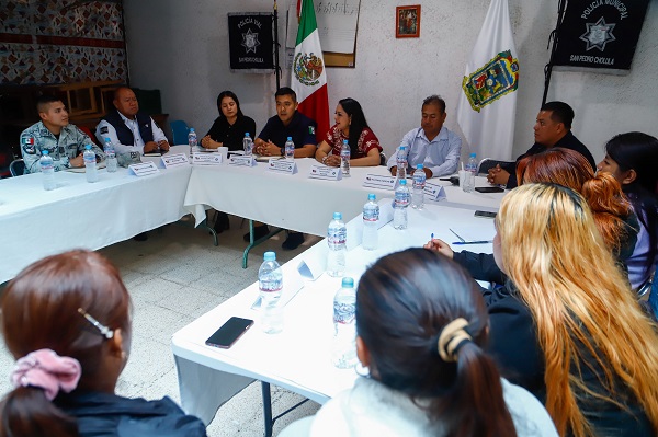 Refuerzan seguridad en San Pedro Cholula