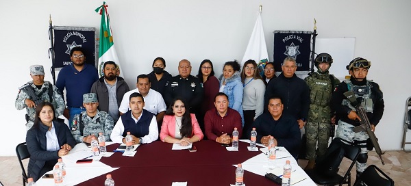 Refuerzan seguridad en San Pedro Cholula
