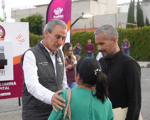 Puebla Brilla llega a la Constitución Mexicana con luminarias LED