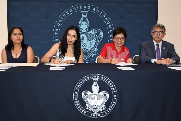 Firman BUAP y SMADSOT alianza ambiental