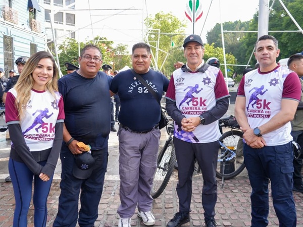 Celebra Gobierno de la Ciudad Carrera del Policía
