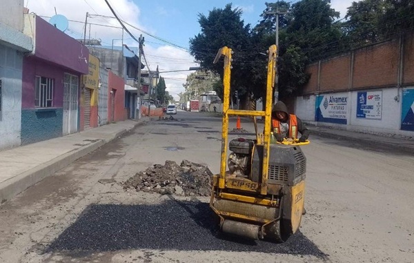 Avanza campaña Capitalina Bacheando Puebla