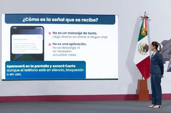 Alerta sísmica llegará a 80 millones de celulares