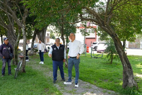 Gobierno de la Ciudad rehabilita el parque Las Palmas