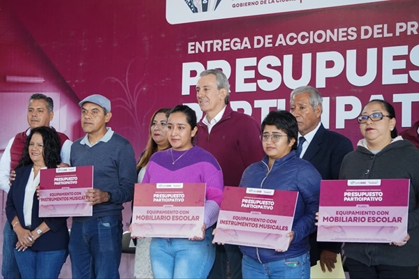 Encabeza Chedraui acciones del Programa Presupuesto Participativo