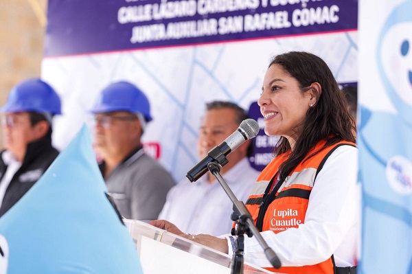 Avanza infraestructura hidráulica en San Rafael Comac