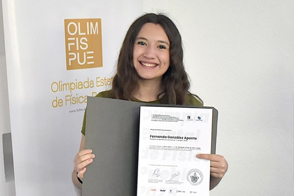 Destacan estudiantes BUAP en olimpiadas de Física 2025