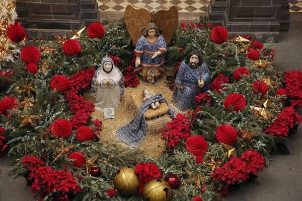 Invitan a disfrutar Nacimiento de talavera en el Palacio Municipal