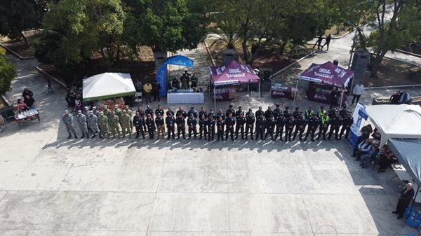 Realiza SSC Rally “Vive sin Drogas” con vecinos de La Paz