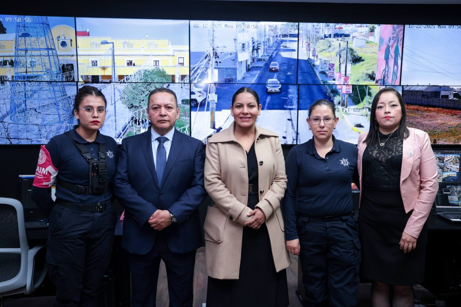 Amplía Lupita Cuautle red de videovigilancia de San Andrés