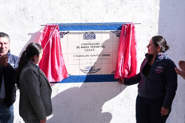 Refuerza Lupita Cuautle dignificación de espacios educativos