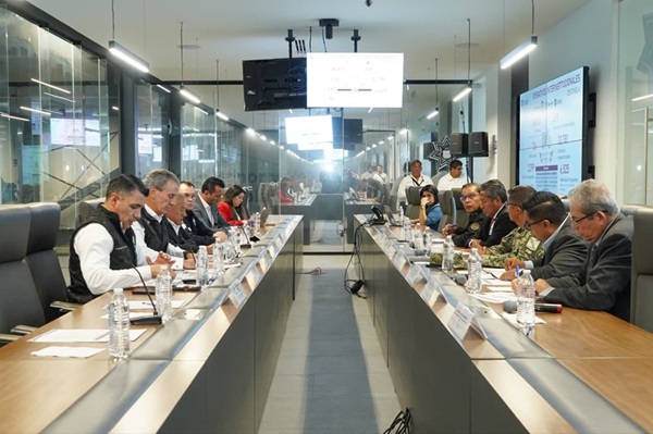 Disposición interinstitucional y coordinación, factores clave para la paz social:Chedraui