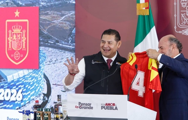 Generará Perú-España derrama de 376 mdp en Puebla