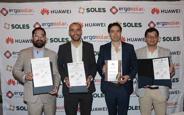 Impulsan ErgoSolar y Huawei energías limpias