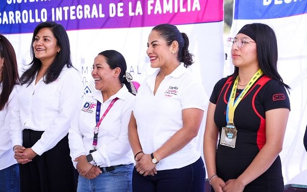 Apoya Lupita Cuautle a deportistas y refuerza desarrollo infantil en CAIC