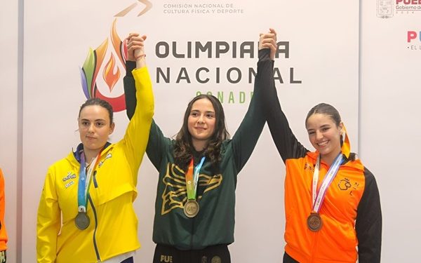 Cierra Puebla primer bloque de la Olimpiada Nacional con oro