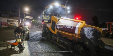 Avanzan trenes de pavimentación en la Diagonal Defensores