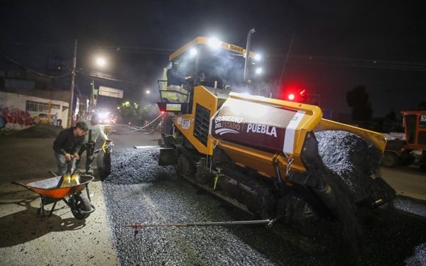 Avanzan trenes de pavimentación en la Diagonal Defensores