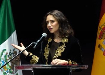Defiende Isabel Ayuso el mestizaje durante acto en México