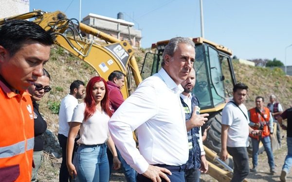 Encabeza Chedraui trabajos de desazolve en la capital poblana