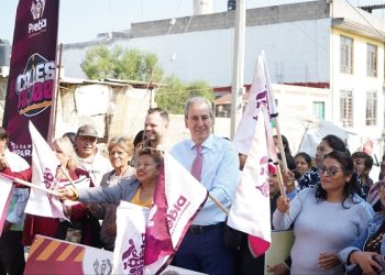 Arranca Chedraui pavimentación en San Jerónimo Caleras