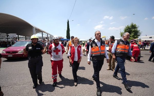 Refuerza Ayuntamiento de Puebla la prevención ante sismos